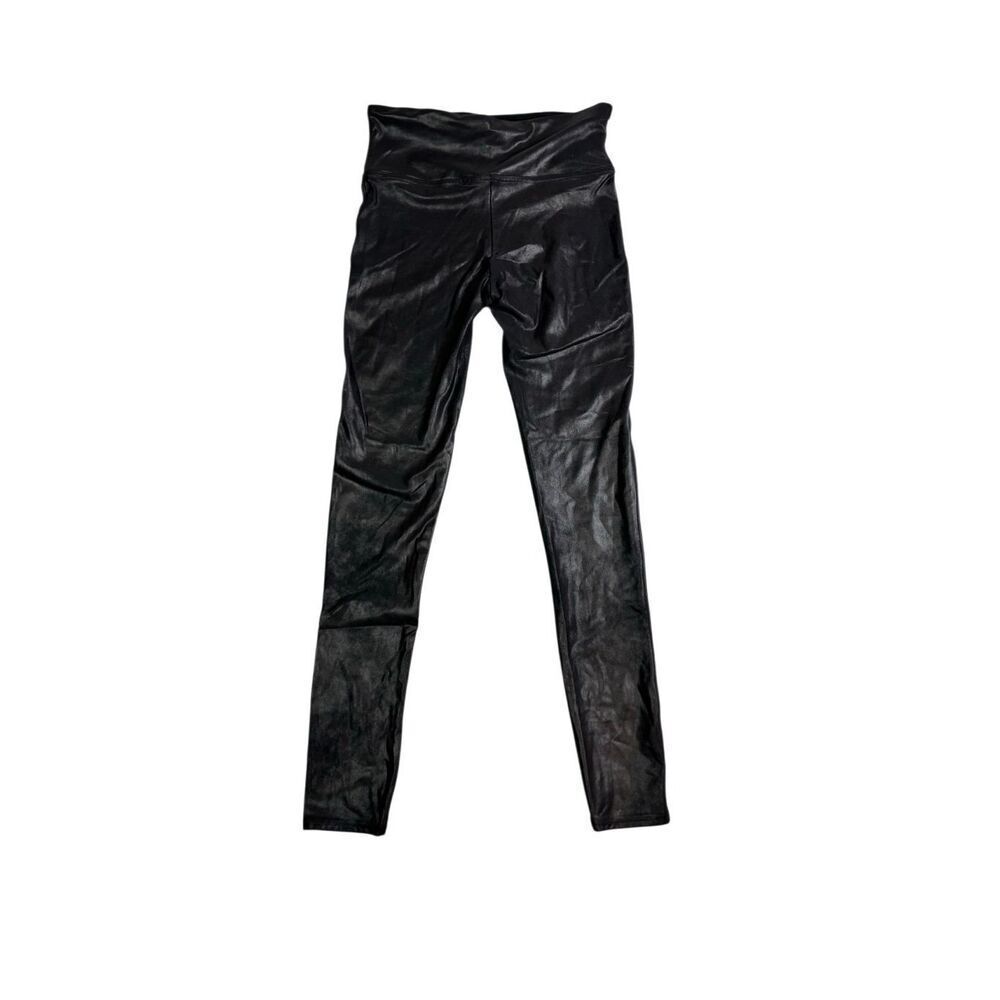 SPANX pleather -esque leggings Womens large NWOT New without tags